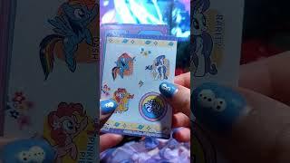 Распоковка бустеров My little pony #коллекционныекарточки #пинкипай #unboxing #mylittlepony