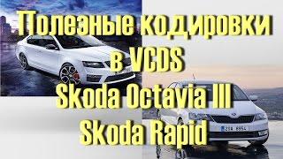 Лучший Сборник кодировок для Skoda Octavia III, Rapid в VCDS Вася Диагност