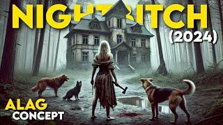 NIGHTBITCH (2024) New Horror Movie Explained in Hindi | Survival Movie Explanation | Suspense Movie