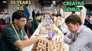 This game oozes with absolute class | Jorden van Foreest vs Vishy Anand | World Rapid Teams 2025