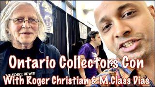 Roger Christian & M Class DIas at Ontario Collectors Con