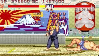 KEN: Street Fighter 2 Champion Edition (Hardest) - 4K 60 FPS