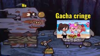 Reacting to Gacha cringe (brainrot warning)