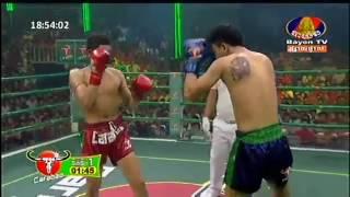 Khmer Boxing, Chai Sara Vs  Thai, Bayon Boxing 03 July 2016