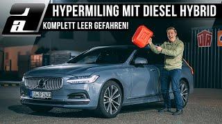 Wir haben es übertrieben! | ÜBER 1500km mit EINEM Tank im Volvo Hybrid mit GTL Diesel | HYPERMILING