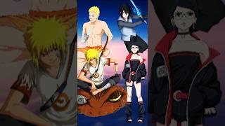 Who is Strongest|Naruto and Minato vs Sasuke and Sarada