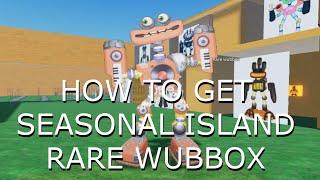 How to get Seasonal island rare wubbox in 2D my singing monsters rp! (roblox)