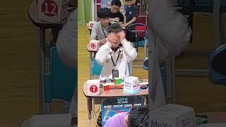 Fastest EVER 3x3x3 Cube solve - 3.08 seconds by Yiheng Wang 