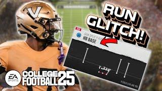 BIGGEST RUN GLITCH IN COLLEGE FOOTBALL 25!