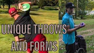 THE MOST UNIQUE THROWS AND FORMS IN DISC GOLF