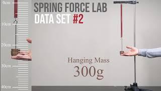 Spring Force Lab (Data Set #2)