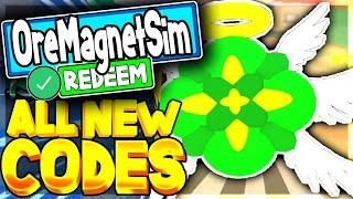 (2021) ALL *NEW* SECRET OP CODES! Ore Magnet Simulator Roblox