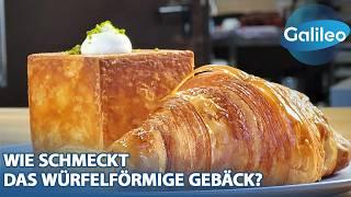 Food-Trend Cube Croissant: Wie schmeckt das würfelförmige Gebäck?