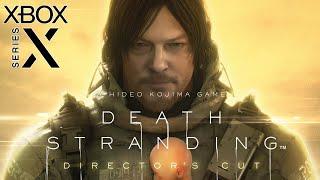 Death Stranding Director's Cut (Xbox Series X) First Hour of Gameplay [4K 60FPS]