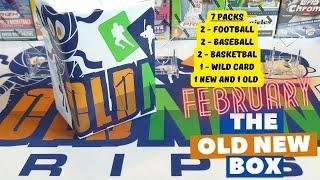 February Old New Box - Retro and Current Sports Card Packs