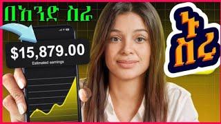 ከኢትዮጵያ 12$ ||ONLINE MONEY MAKE JOB'S|| #habesha #new #ethiopia #job @etubers@seifuonebs @yonasmoh
