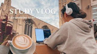 STUDY VLOG | productive days at UChicago: classes, coffee shops, & coding