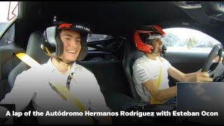 Ocon takes Motorsport Week on a lap of the Autódromo Hermanos Rodríguez