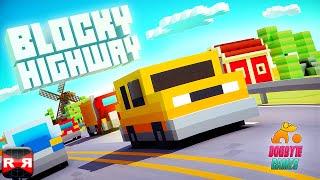 Blocky Highway (By Dogbyte Games) - iOS / Android - Gameplay Video