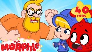 Oh no! Morphle makes daddy angry! (But they make up in the end) Morphle cartoons for kids