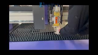 [AKJ-F] Fiber Laser Marking & Cutting Steel - Shine AccTek Machinery China