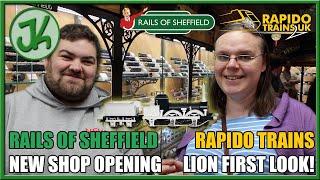 Rails of Sheffield Opening Event and First look at Rapido's Lion Locomotive!