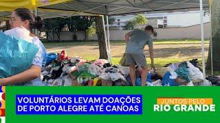 CETE recebe doações para os desabrigados pelas enchentes