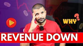 ALL YouTube Channels "Revenue" DOWN | WHY ?