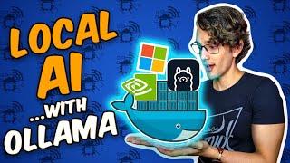 Easiest way to get your own Local AI: Ollama | Docker WSL Tutorial