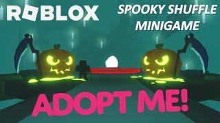 SPOOKY SHUFFLE MINIGAME ( NEW HALLOWEEN UPDATE ) - ROBLOX (ADOPT ME)