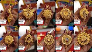 Latest Gold PENDANT Design with weight Lightweight Gold LocketPendants Designs 2024