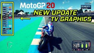 MotoGP 20 | UPDATE 1.0.12 | UPDATE FACES | TV GRAPHICS LIKE REAL TV