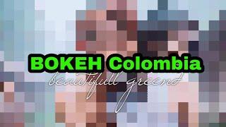 Video bokeh kolombia beautifull girl's relaxing videos full hd