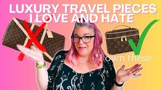 10 BEST LUXURY TRAVEL PIECES… AND 3 WORST (in my opinion) ️ | Louis Vuitton, Longchamp, Fendi