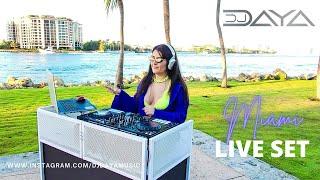 DJ Daya Live Miami Set |  Party Mix - House - Tech House - Latin House