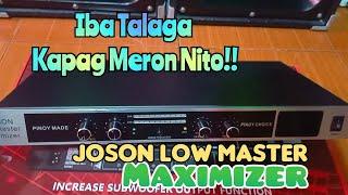 Joson Low Master Maximizer