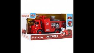 Пожарная машинка АВТОПАРК 9624 AB