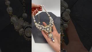 Авторское украшение от #иринашайдова #украшения #jewellery #колье #авторскиеукрашения #кольебисер