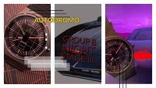 A blast from the '80s! The Autodromo Group B - Night Stage III watch. If you like cars -and- watches
