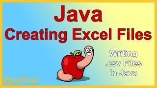 How to Create an Excel File in Java - Writing a CSV File - Java Programming Tutorial - APPFICIAL