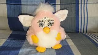 FURBY Fake Knockoff Pink and White FURBISH