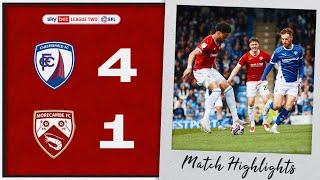 Highlights | Chesterfield 4 Morecambe 1