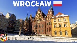 WROCŁAW POLAND | Old Town Walkaround on 14 February [4K] 60fps 