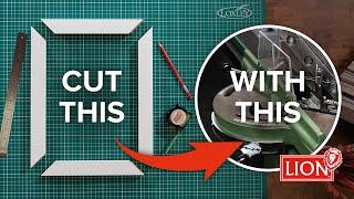 How to Mitre Cut Picture Frame Mouldings