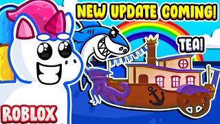 NEW OCEAN UPDATE IS HERE! LEGENDARY FISH AND NEW BOATS! Roblox Overlook Bay Update