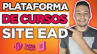 Como Criar PLATAFORMA DE CURSOS ONLINE Com Sistema de Pagamento Integrado (Site EAD Completo)