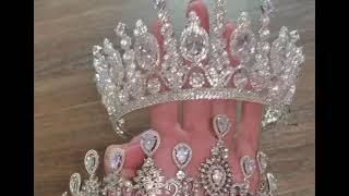 Queen crowns tiaras, диадемы короны тиары серьги наборы колье браслеты украшения купить в