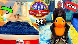 Alton Towers AMAZING Hotel Room | I Stayed In The FLUME Room