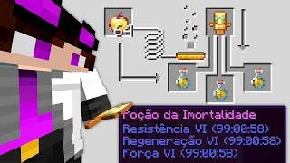 EU CRIEI EFEITOS DE POÇÃO INFINITOS no MINECRAFT