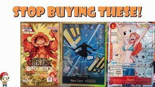 Stop Buying PRB-01 (One Piece Card Game Best) Alternate Art & Secret Rare One Piece TCG Cards!